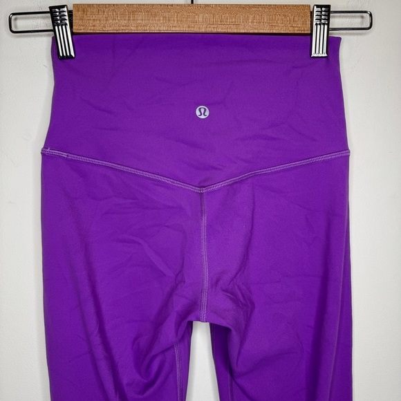Lululemon Athletica Purple Leggings Size 4 - Picture 4 of 7